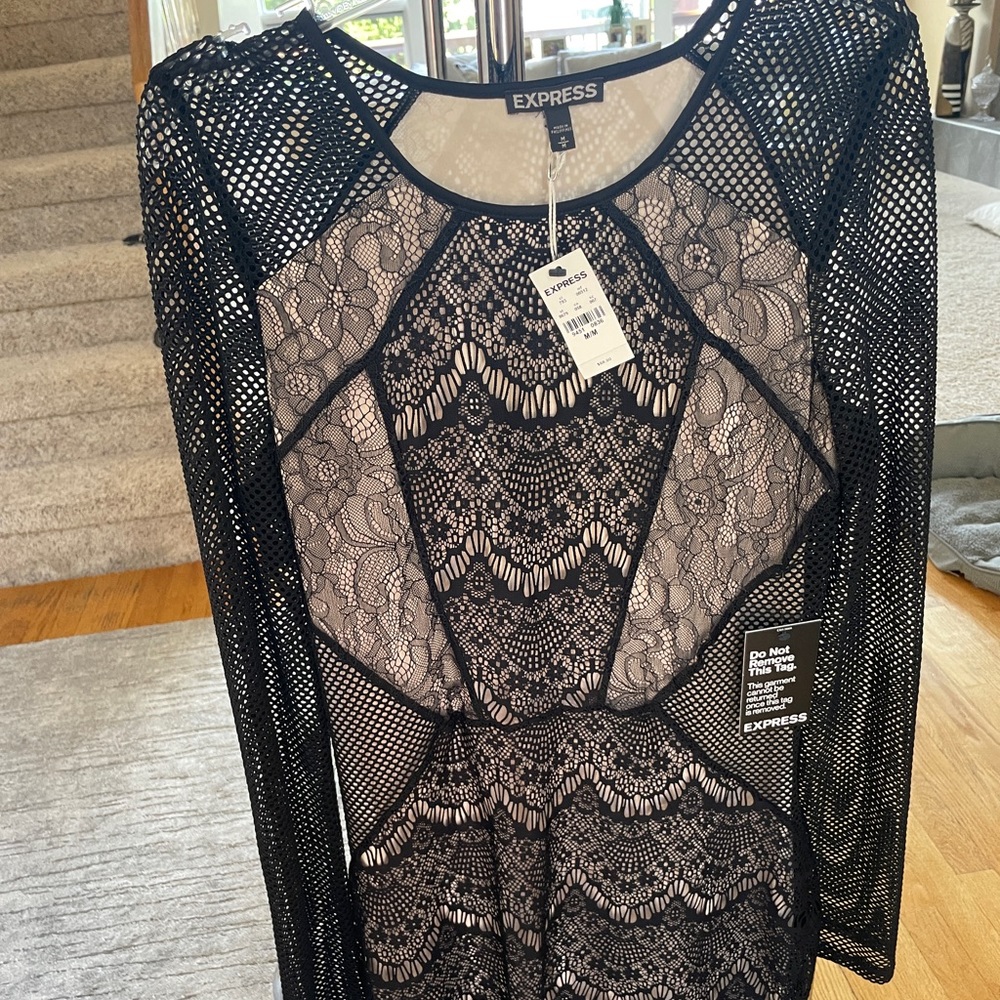 Black Detailed Dress